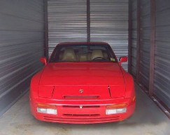 sports car storage