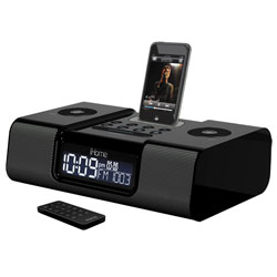 iHome Clock Radio with iPod Audio System interface