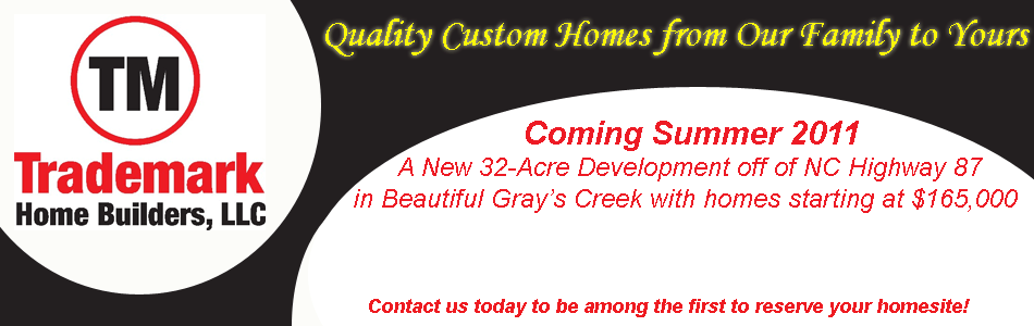 Trademark Home Builders logo header